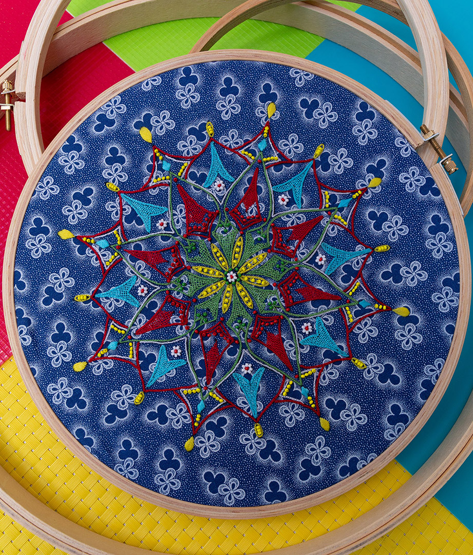 Freestyle Embroidered Mandalas - Image 8
