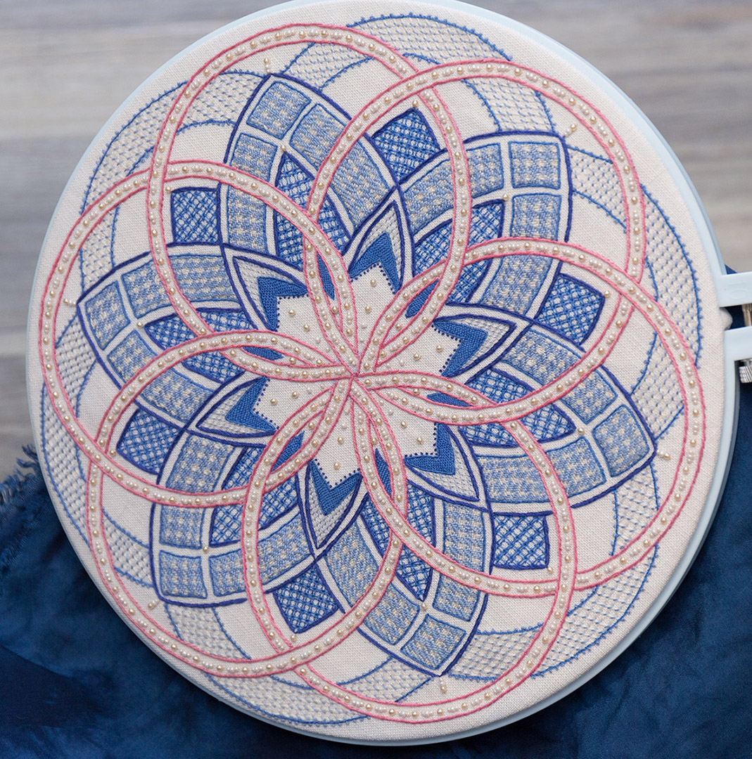 Freestyle Embroidered Mandalas - Image 10
