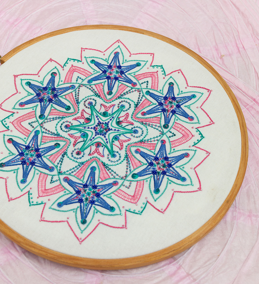 Freestyle Embroidered Mandalas - Image 2