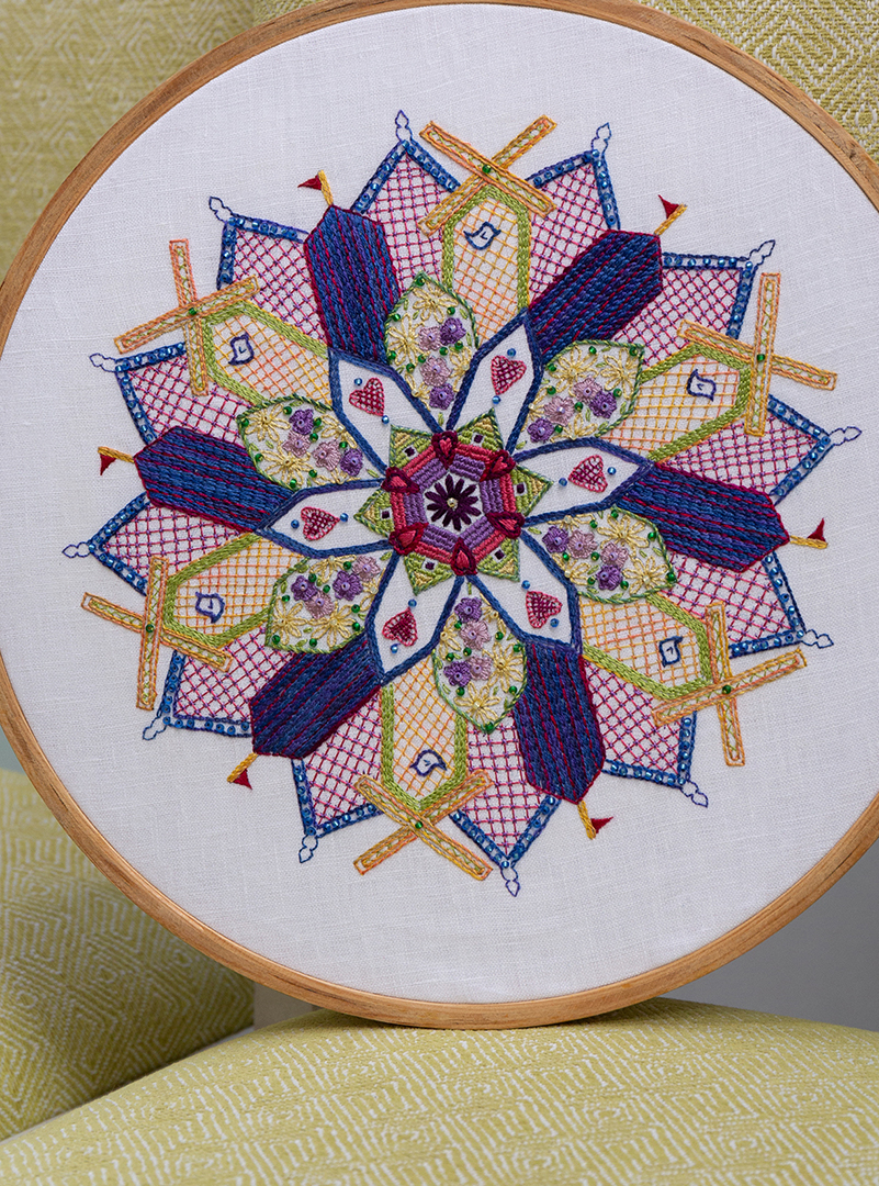 Freestyle Embroidered Mandalas - Image 3