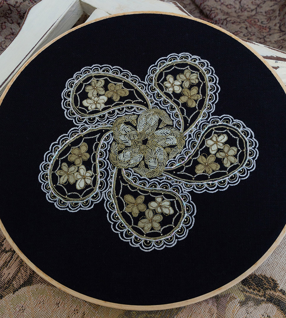 Freestyle Embroidered Mandalas - Image 4