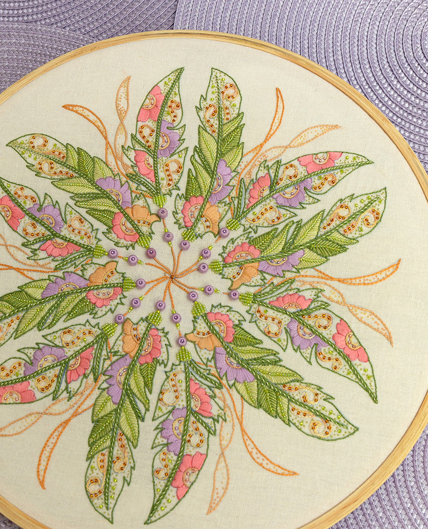 Freestyle Embroidered Mandalas - Image 5