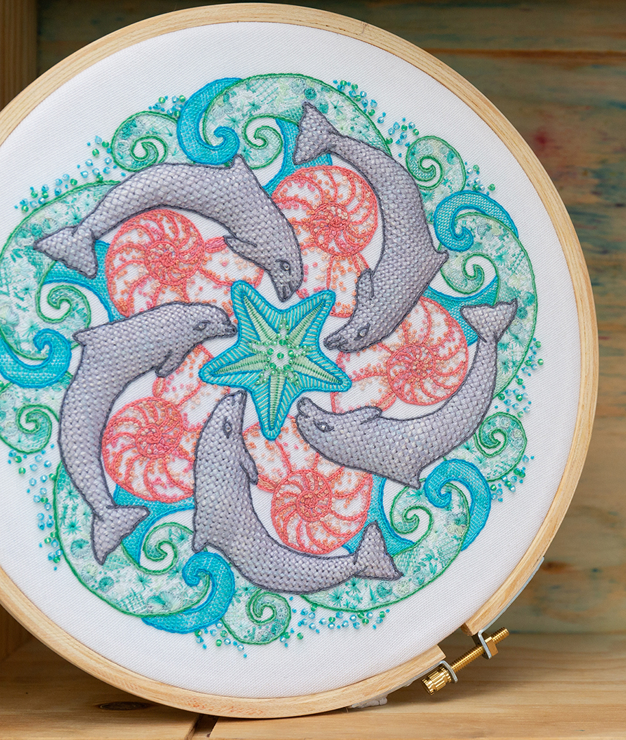 Freestyle Embroidered Mandalas - Image 6