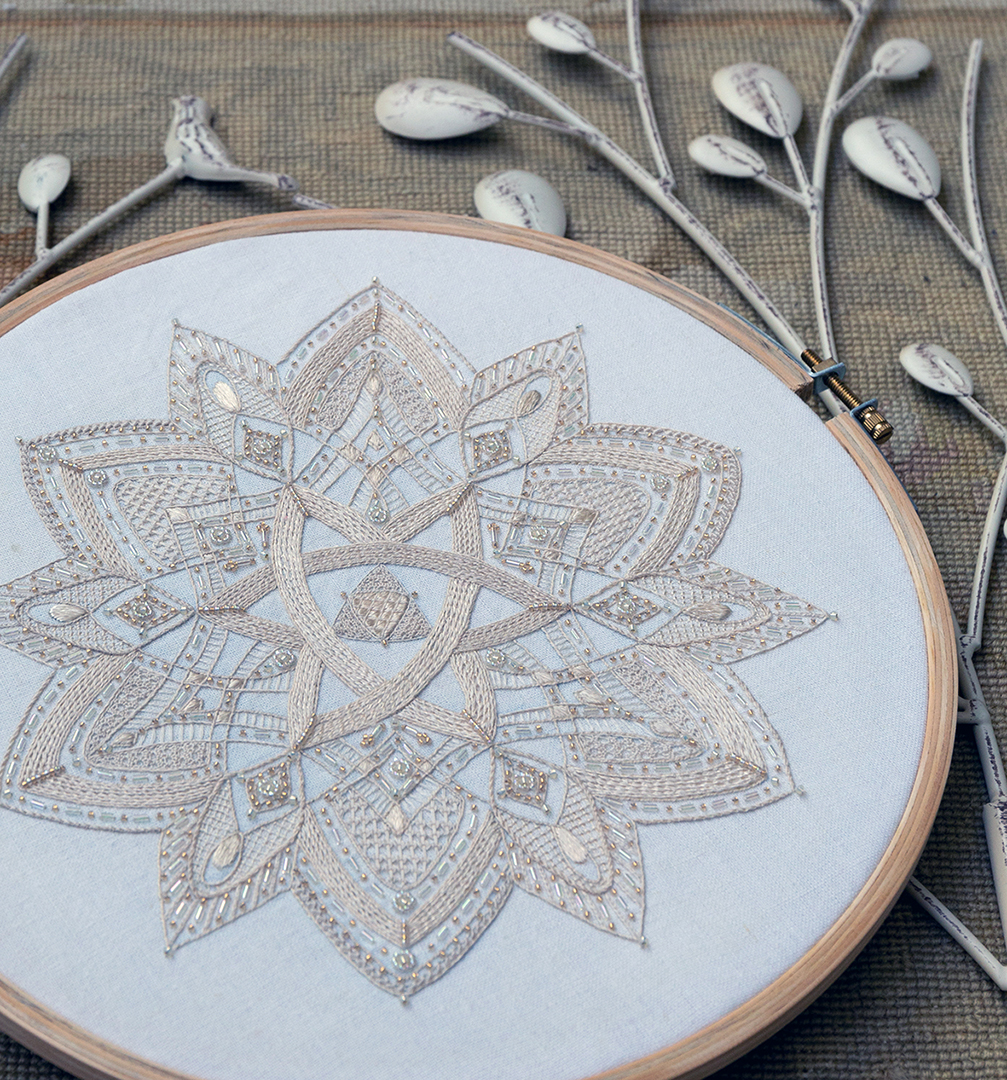 Freestyle Embroidered Mandalas - Image 7