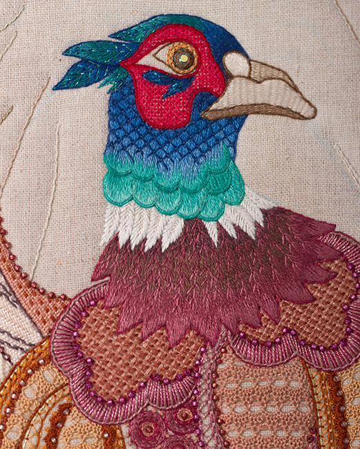 GAKKIN ROOSTER LEGS EMBROIDERY 新品未使用 GAKKIN × BUDSPOOL 赤目鶴 EMBROIDERY L/S TEE | APHRODITEGANG HOLDINGS