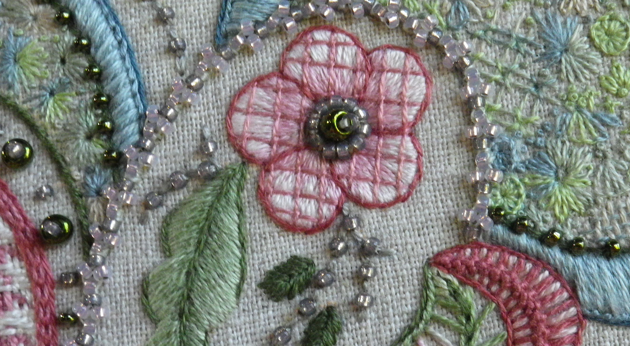 Bucilla Creative Needlecraft Flower Vendor 1795 Crewel Embroidery Kit