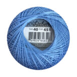 Lizbeth #40 25 gram Ball: 651 Blue Medium