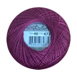 Lizbeth #40 25 gram Ball: 672 Burgundy