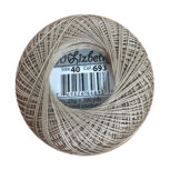 Lizbeth #40 25 gram Ball: 693 Linen Medium