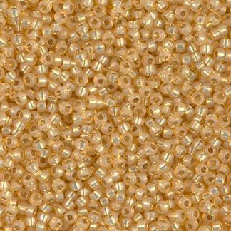 11-0578 Dyed Light Topaz Silver Lined Alabaster 2g