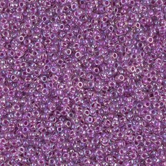 15-0264 Raspberry Lined Crystal AB 2g