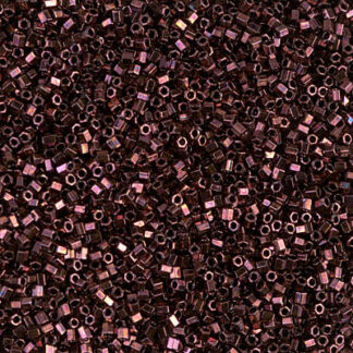 15H460 Metallic Dark Raspberry Cut Bead 2g