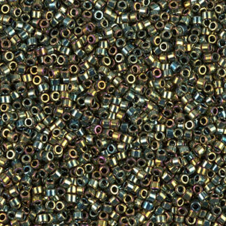 DB11-0024 Metallic Olive Green Iris Delica Bead 2g