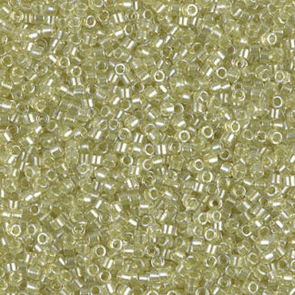 DB11-0903 Sparkle Celery Lined Crystal Delica Bead 2g