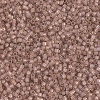DB11-1459 Silver Lined Shell Opal Delica Bead 2g