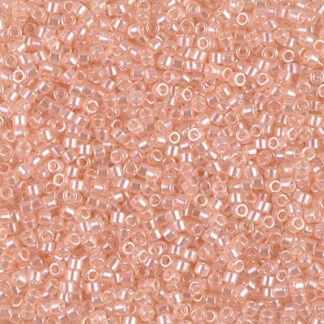 DB11-1479 Transparent Pale Peach Luster Delica Bead 2g