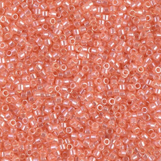 DB11-1480 Transparent Peach Luster Delica Bead 2g