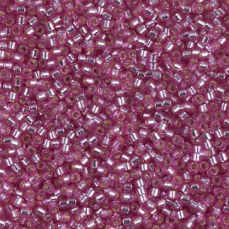 DB11-2156 Duracoat Silver Lined Dyed Orchid Delica Bead 2g