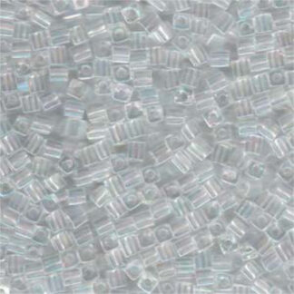 SB3-0250 Crystal AB 3 mm cube bead 2g